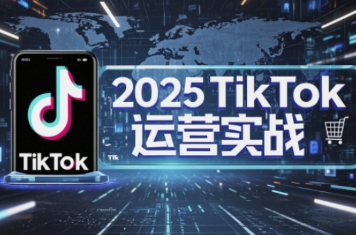 2025TikTok电商运营,掌握TikTok店铺运营核心技巧,实现低成本高转化-超哥轻创社